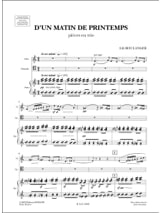D'un matin de printemps - Lili Boulanger - Partition - Trios